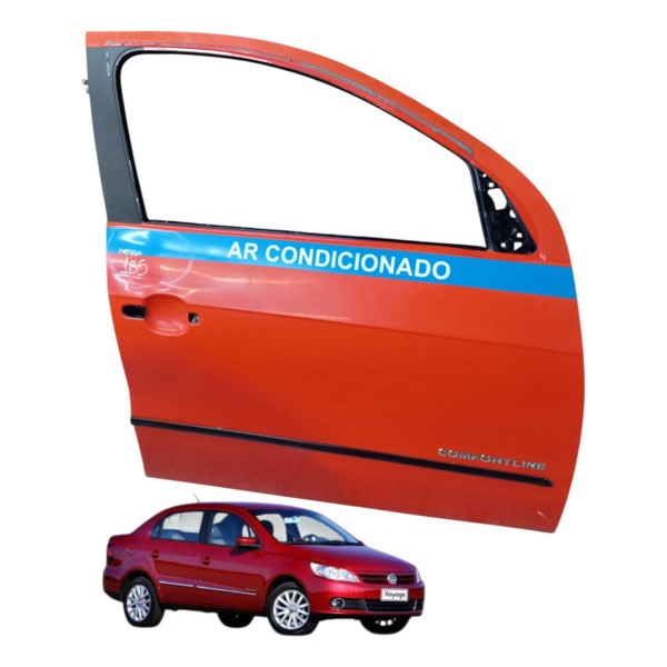 Porta Dianteira Direita Volkswagen Voyage 4p 2015 Detalhe Dianteira Direito