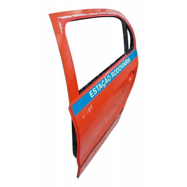 Porta Traseira Esquerda Volkswagen Voyage 4p 2015 Detalhe Traseira Esquerdo