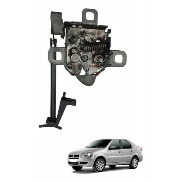 Fechadura Capo Fiat Siena Palio 1.0 2007 2008 2009 2010