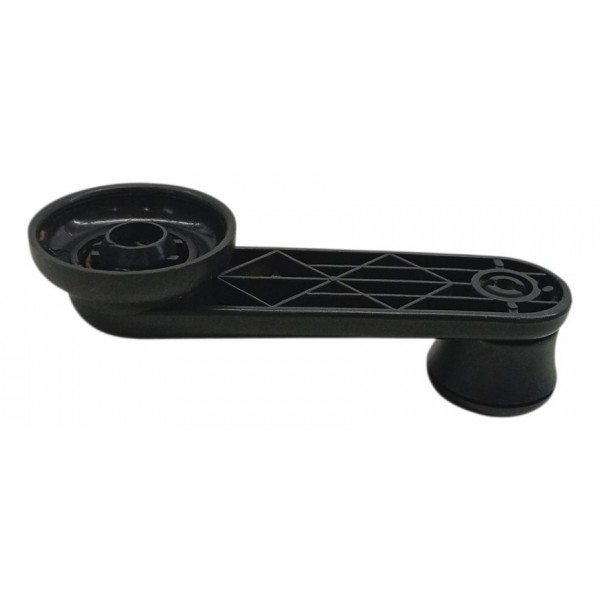 Manivela Vidro Manual Fiat Siena Palio Strada 2008 2009 Preto