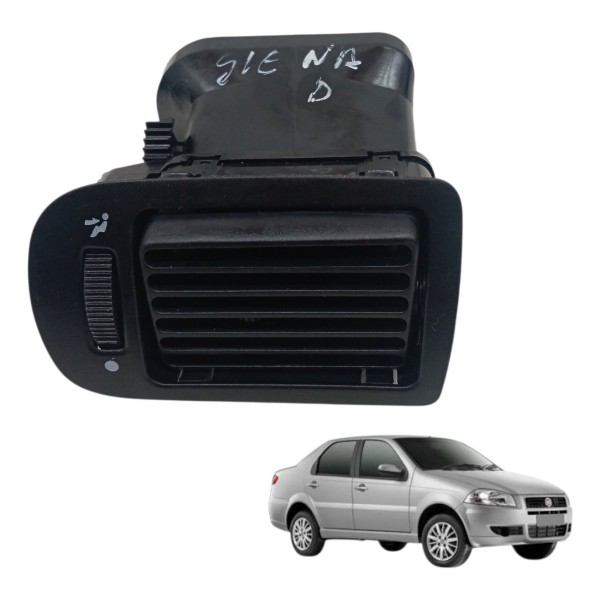 Difusor Ar Painel Direito Fiat Siena 1.0 2008 2009 2019