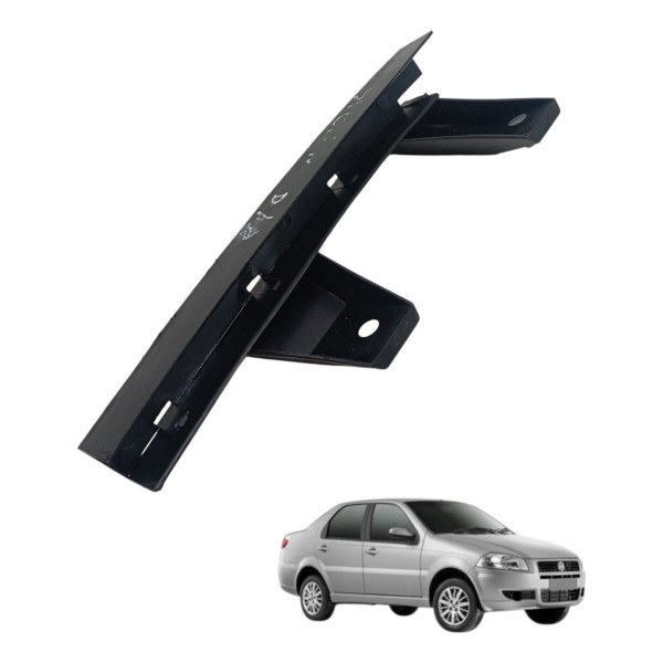 Canaleta Guia Vidro Dianteira Direita Fiat Siena 1.0 2009