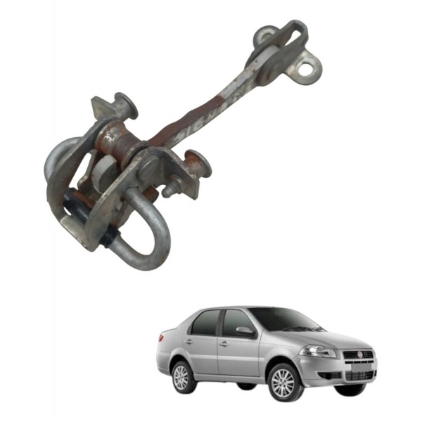 Limitador Porta Dianteira Esquerda Fiat Siena 1.0 2008 2009