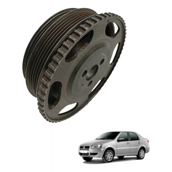 Polia Virabrequim Fiat Siena Palio 1.0 2008 2009 2010 2011