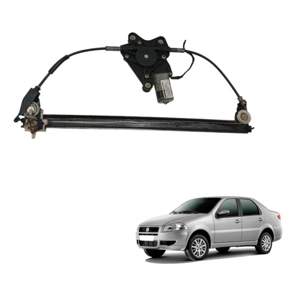 Maquina Vidro Dianteira Direita Fiat Siena 1.0  2009 2010