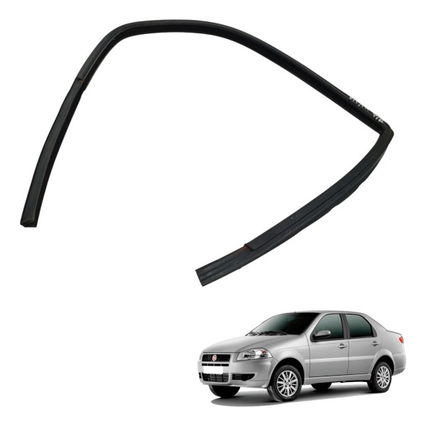 Borracha Vedação Traseira Direita Fiat Siena 2008 2009 2010