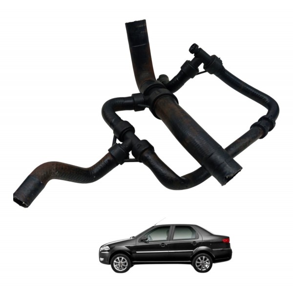 Mangueira Agua Motor Fiat Siena Palio 1.0 2008 2009 2010