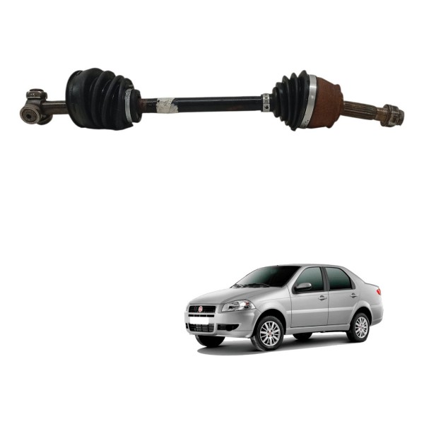 Semi Eixo Dianteiro Esquerdo Fiat Siena 1.0 2008 2009 2010