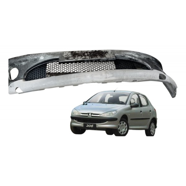 Parachoque Dianteiro Peugeot 206 1.4  2006 2007 2008 Detalhe