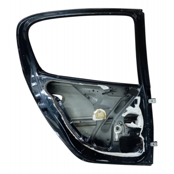 Porta Traseira Direita Peugeot 206 4p 2005 2006 Detalhe Traseira Direito Preto