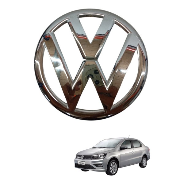Emblema Traseiro Volkswagen Voyage G6 G7 G8 2014 2015 2016