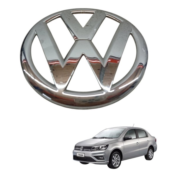 Emblema Traseiro Volkswagen Voyage G6 G7 G8 2014 2015 2016