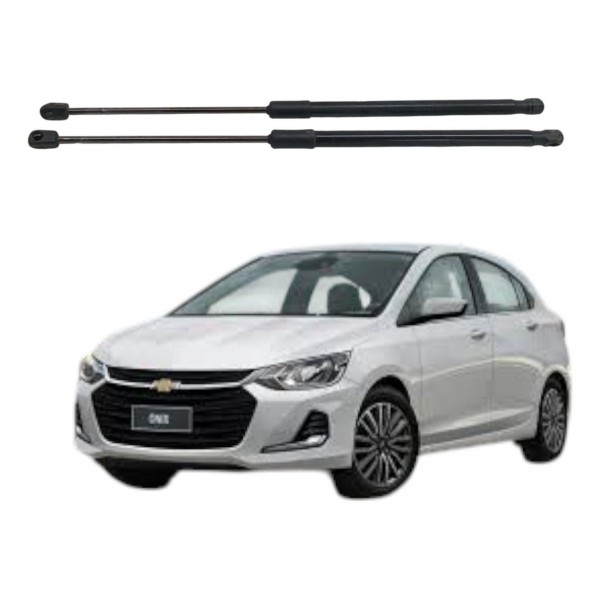Par Amortecedor Tampa Traseira Chevrolet Onix 2020 2021