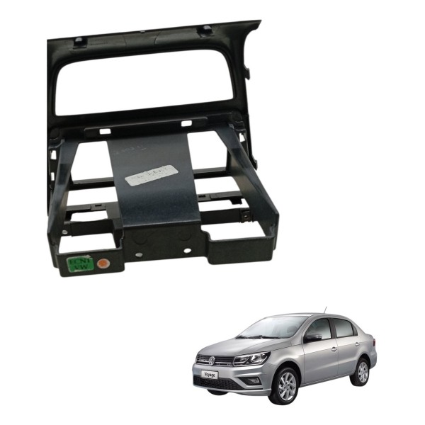 Moldura Painel Central Volkswagen Voyage 2013 2014 2015 2016