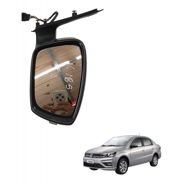 Retrovisor Direito Eletrico Volkswagen Voyage 2015 Detalhe