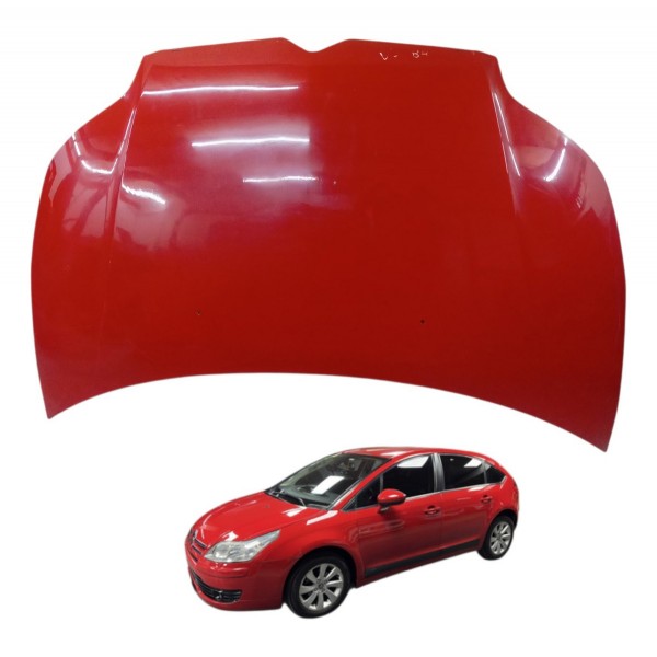 Capô Citroen C4 Hatch Glx 1.6 Vermelho 2013 2014 2015