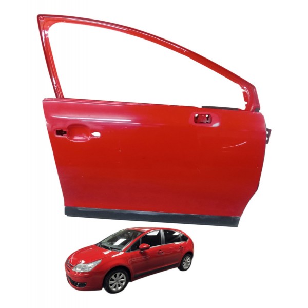 Porta Dianteira Direita Citroen C4 Glx 4p 2012 2013 2014 Dianteira Direito