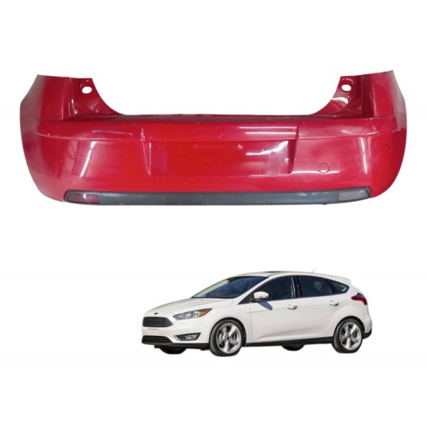 Parachoque Traseiro Citroen C4 Glx 2013 2014 2015 Detalhe