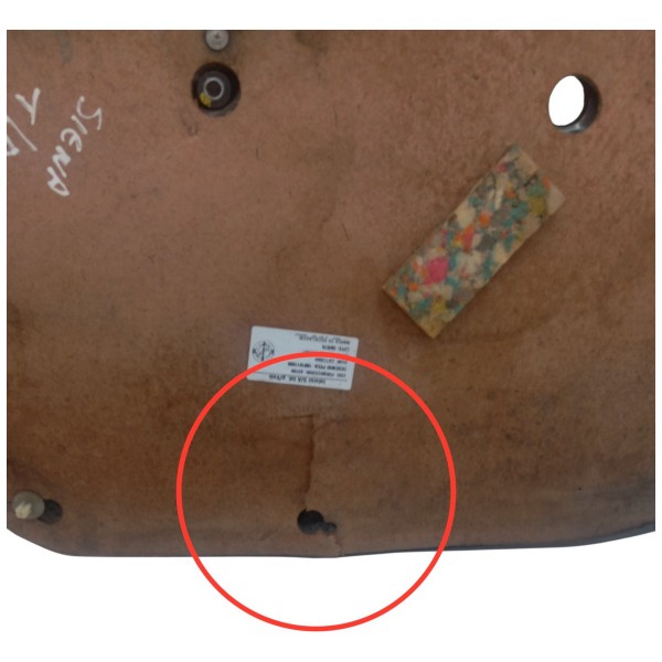 Forro Porta Traseira Direita Fiat Siena 4p 2008 2009 Detalhe