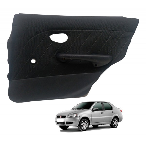 Forro Porta Traseira Direita Fiat Siena 4p 2008 2009 Detalhe