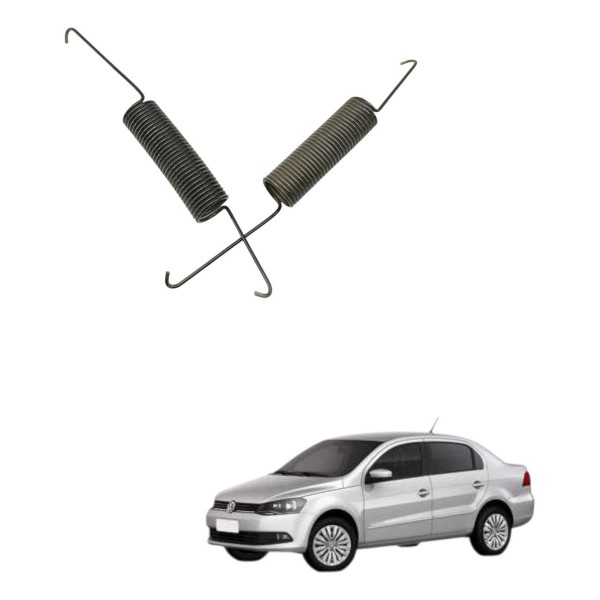 Par Molas Tampa Traseira Volkswagen Voyage 1.6 2014 2015