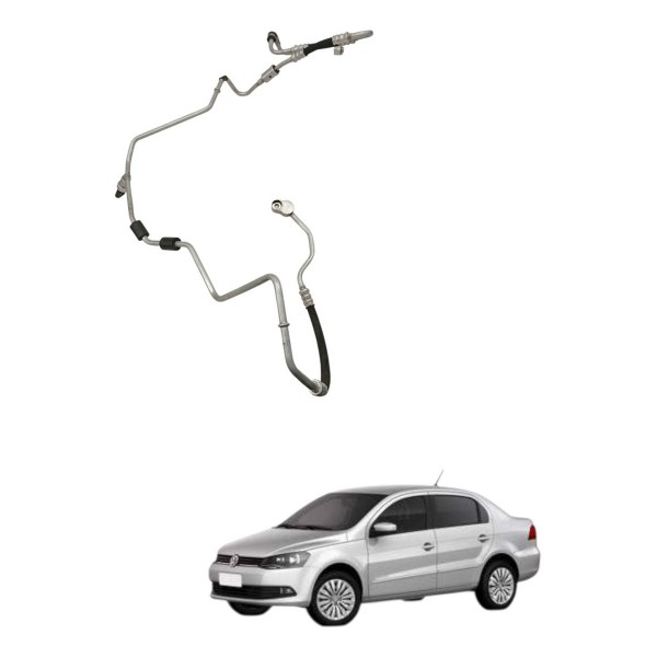 Mangueira Ar Condicionado Vw Gol Fox Saveiro G5 G6 G7