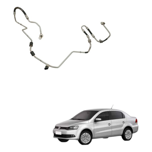 Mangueira Ar Condicionado Vw Gol Fox Saveiro G5 G6 G7