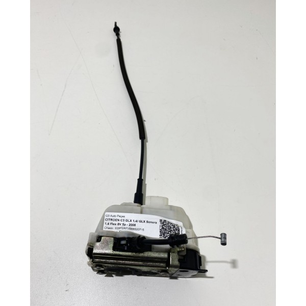 Fechadura Elétrica Traseira Esquerda  Citroen C3 Até 2012