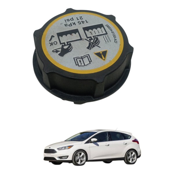 Tampa Reservatorio Agua Radiador Ford Focus 2014 2015 2016