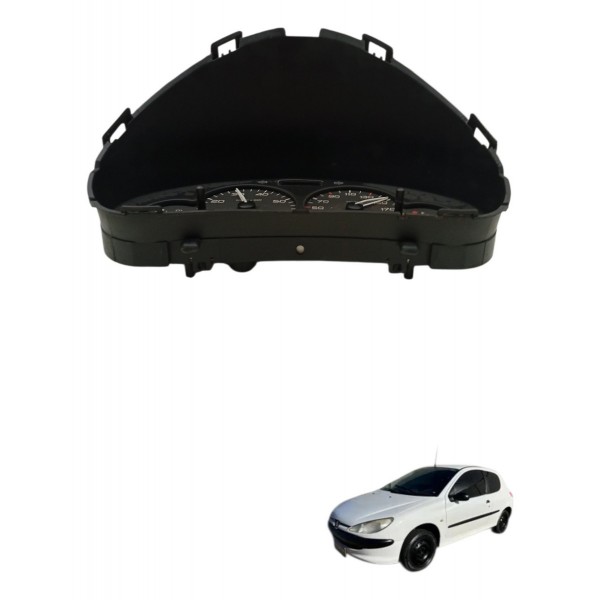 Painel Instrumentos Peugeot 206 207 2004 2005 S/acrilico