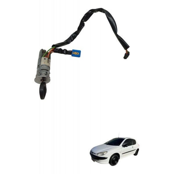 Cilindro Miolo Chave Ignição Peugeot 206 2004 2005 2006 2007