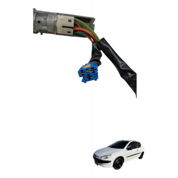 Cilindro Miolo Chave Ignição Peugeot 206 2004 2005 2006 2007