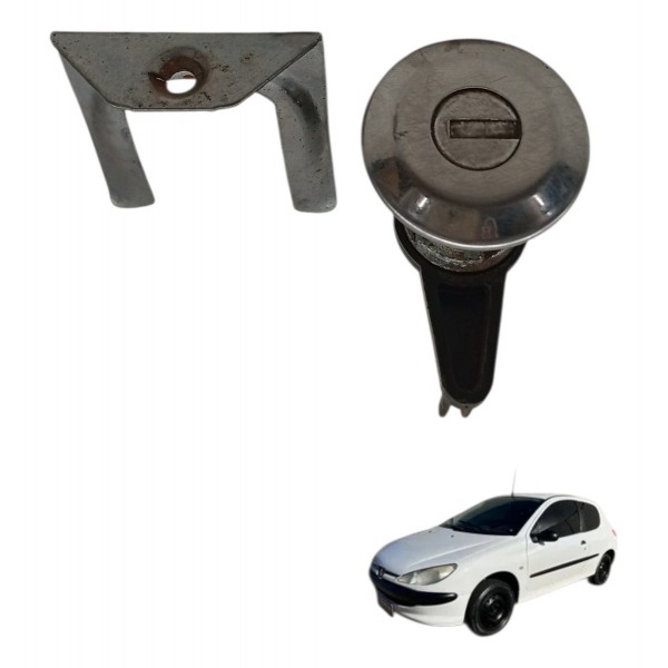 Cilindro Miolo Porta Dianteira Direita Peugeot 206 2004 2005