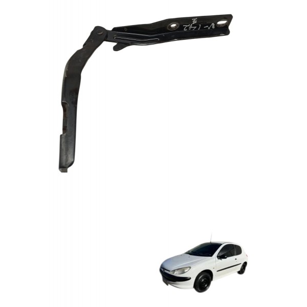 Dobradiça Esquerda Capo Peugeot 206 1.4 2005 2006 2007 2008