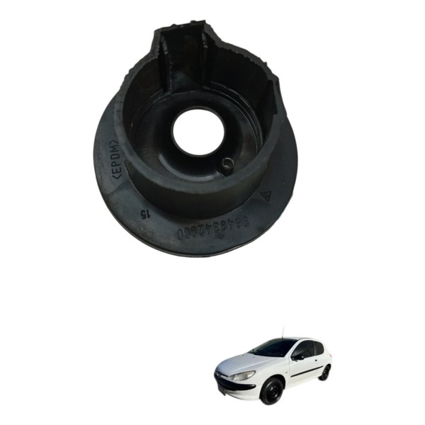 Borracha Suporte Antena Imobilizador Peugeot 206 2005 2006