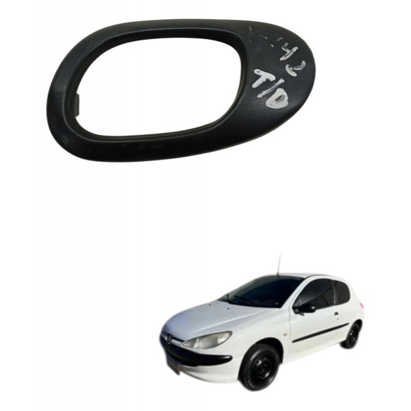 Moldura Maçaneta Interna Traseira Direita Peugeot 206 2005