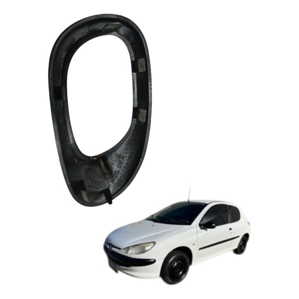 Moldura Maçaneta Interna Traseira Direita Peugeot 206 2005