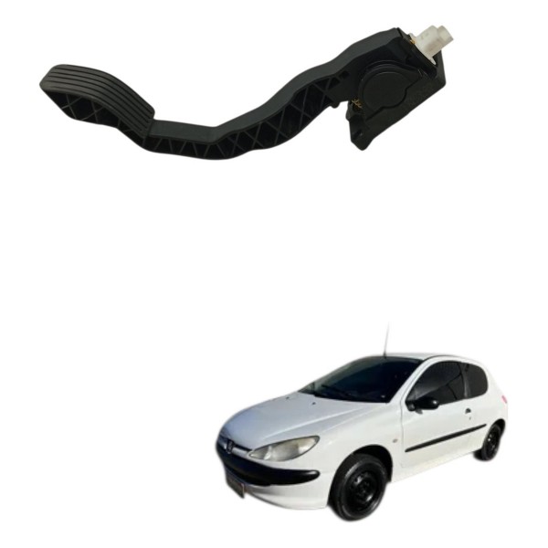 Pedal Acelerador Eletrônico Peugeot 206 2004 2005 2006 2007