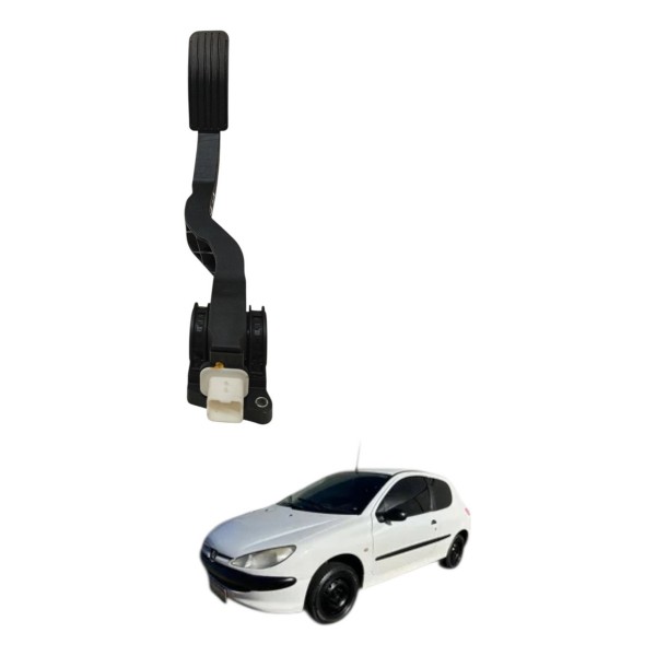 Pedal Acelerador Eletrônico Peugeot 206 2004 2005 2006 2007