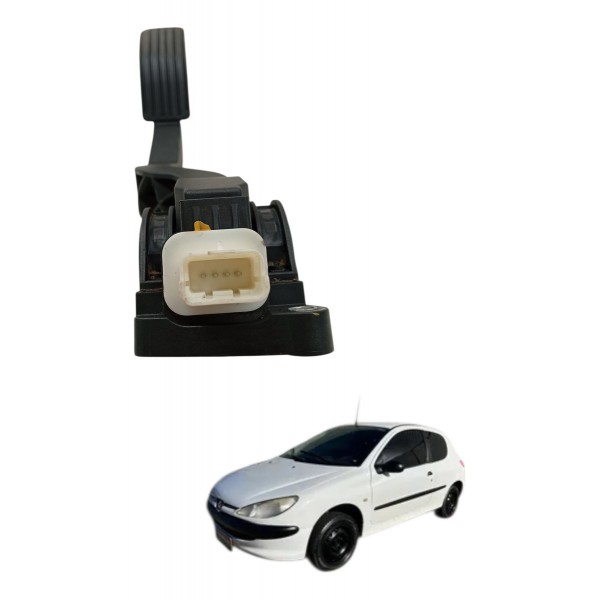 Pedal Acelerador Eletrônico Peugeot 206 2004 2005 2006 2007