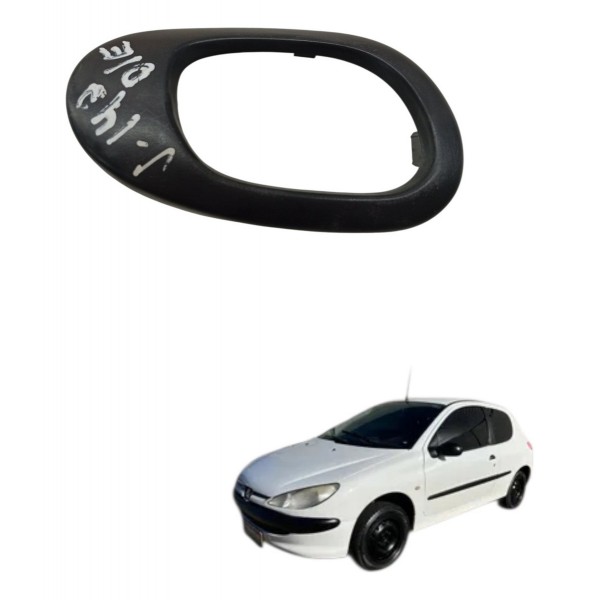 Moldura Maçaneta Interna Dianteira Esquerda Peugeot 206 2005