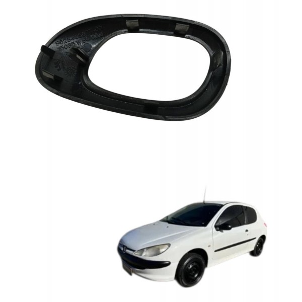 Moldura Maçaneta Interna Dianteira Esquerda Peugeot 206 2005