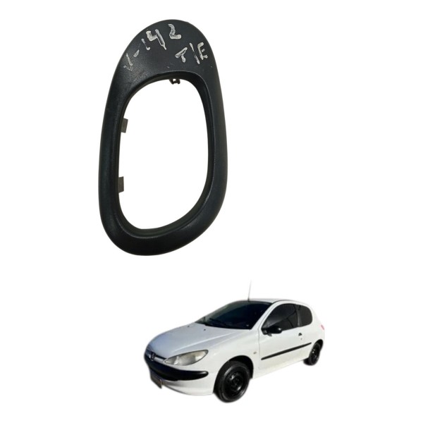 Moldura Maçaneta Interna Traseira Esquerda Peugeot 206 2005