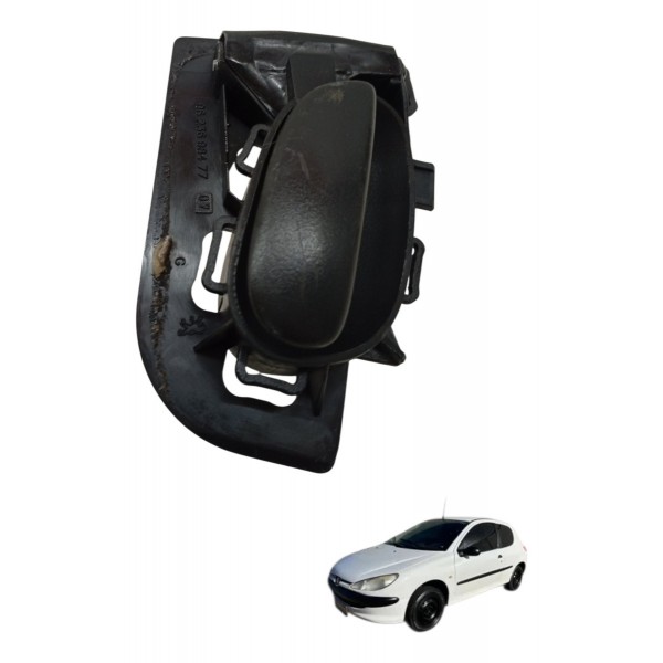 Maçaneta Interna Traseira Esquerda Peugeot 206 2004 2005