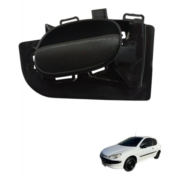 Maçaneta Interna Dianteira Esquerda Peugeot 206 2004 2005 Dianteira