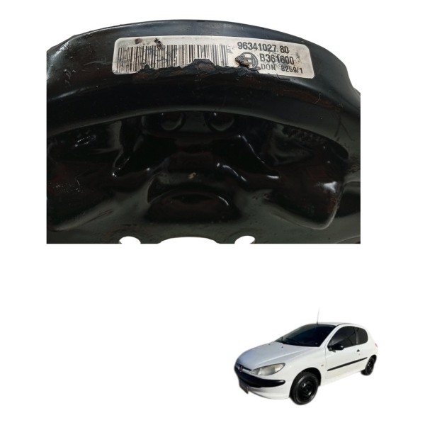 Sapata Espelho Freio Traseiro Direito Peugeot 206 2004 2005