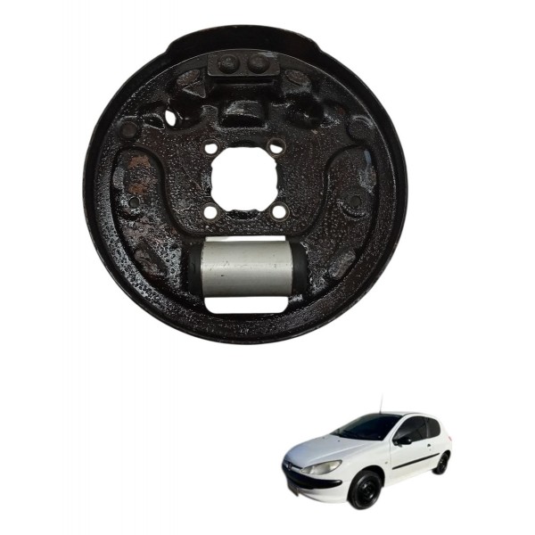 Sapata Espelho Freio Traseiro Direito Peugeot 206 2004 2005