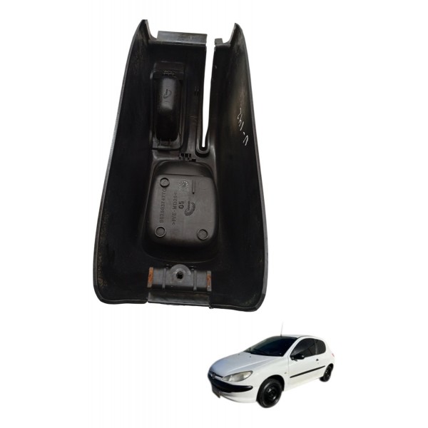 Console Central Freio Mão Peugeot 206 2004 2005 2006 2007