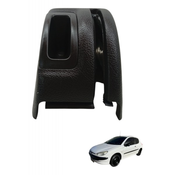 Console Central Freio Mão Peugeot 206 2004 2005 2006 2007