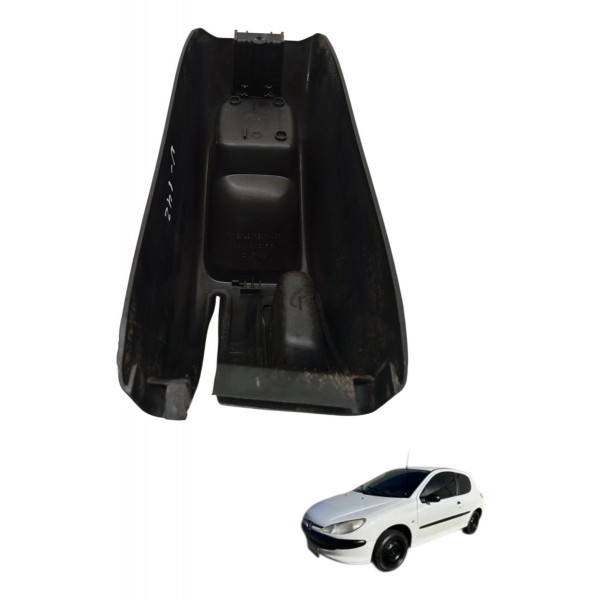 Console Central Freio Mão Peugeot 206 2004 2005 2006 2007